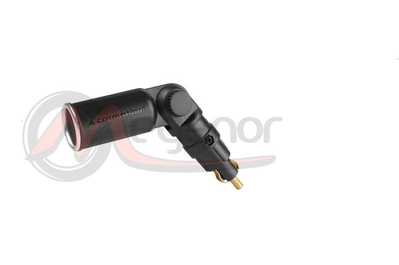 Adaptador de Ficha DIN e Tomada, quebrado