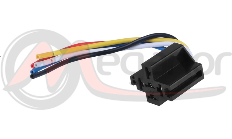 Tomada Relé P/Carro com Cabos 15 cm