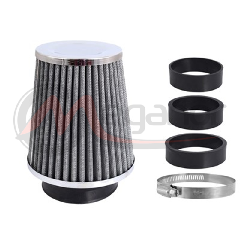 Filtro Ar AF- Silver + 3 Adaptadores Montagem