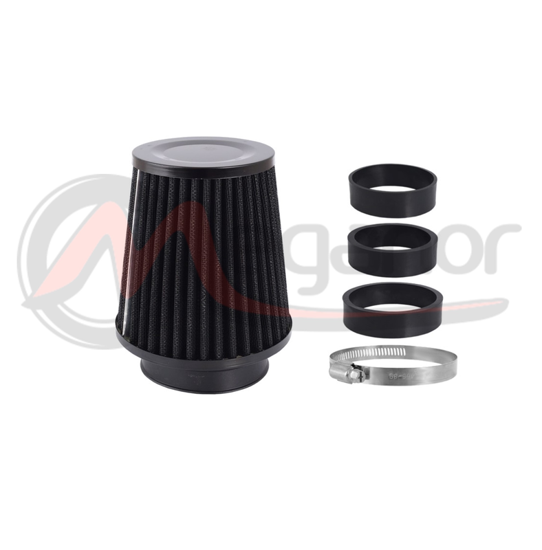 Filtro Ar AF- Preto + 3 Adaptadores Montagem