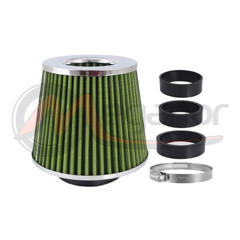 Filtro Ar AF- Verde + 3 Adaptadores Montagem