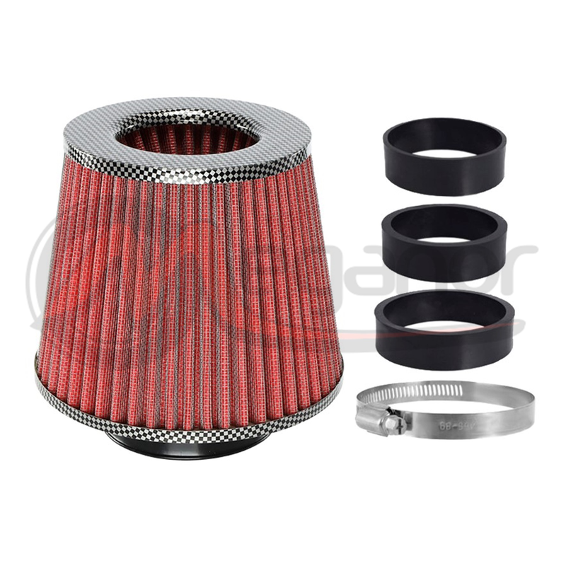 Filtro Ar AF- Carbono + 3 Adaptadores Montagem