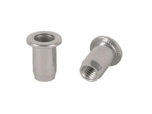 Porca Rebitar Aluminio Cab. Larga 8 mm