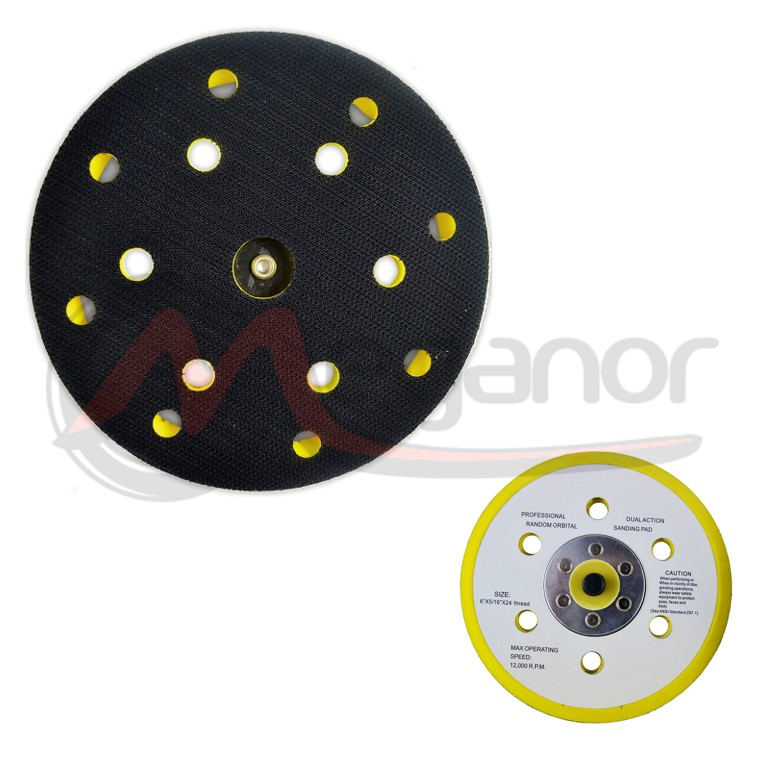 Prato Disco Velcro 150 mm C/ Perno