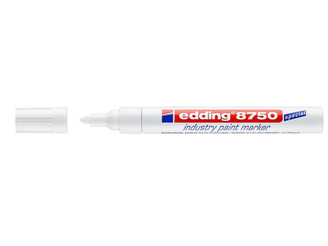 Marcador Branco 2-4mm Resistente Água