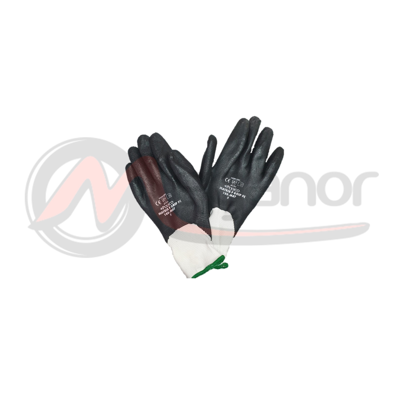 Luva Punho Nylon C/ Rec. Poliuretano N.º 8