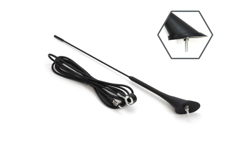 Antena Carro 40cm ANT07