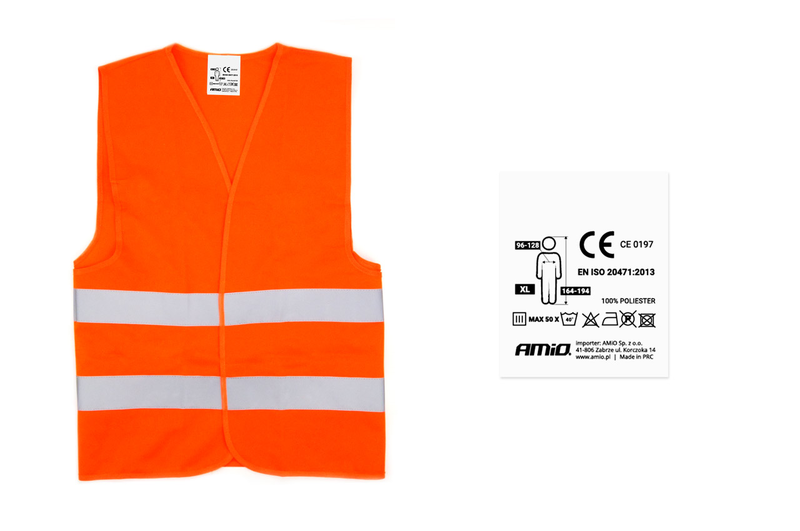 Colete Segurança Laranja SV-02 C/ Certificado
