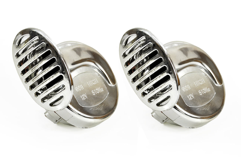 Buzina Cromado 12V CHR-01 (2 Uni)