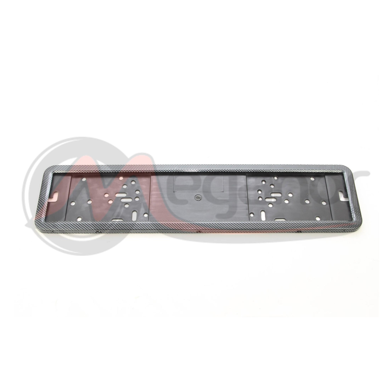 Suporte Matricula Aço Inox CARBON LPF 002