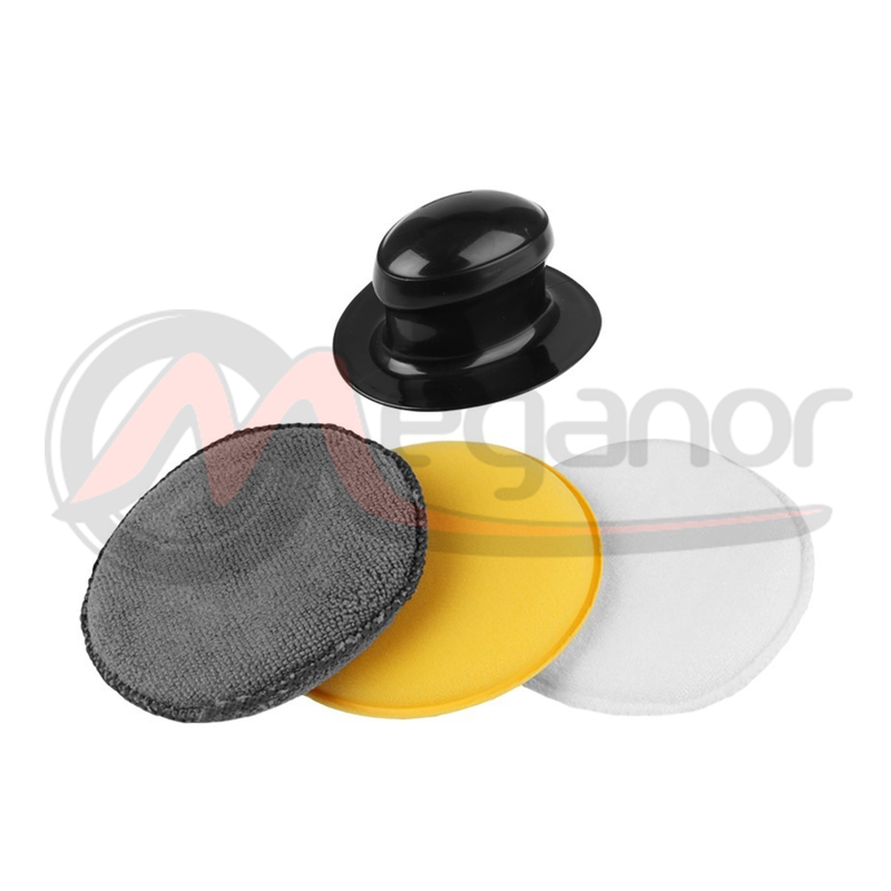 Conjunto 3 Esponjas Polimento 12.5cm
