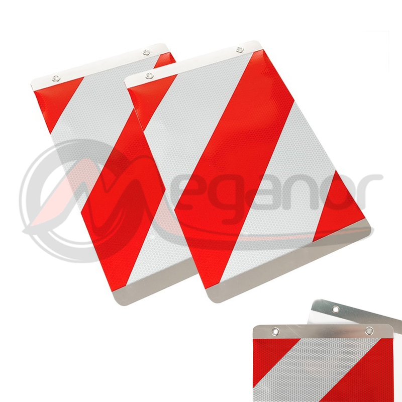 Placa Sinalizaçao Carga (Vermelho/Branco) (2 Pçs)