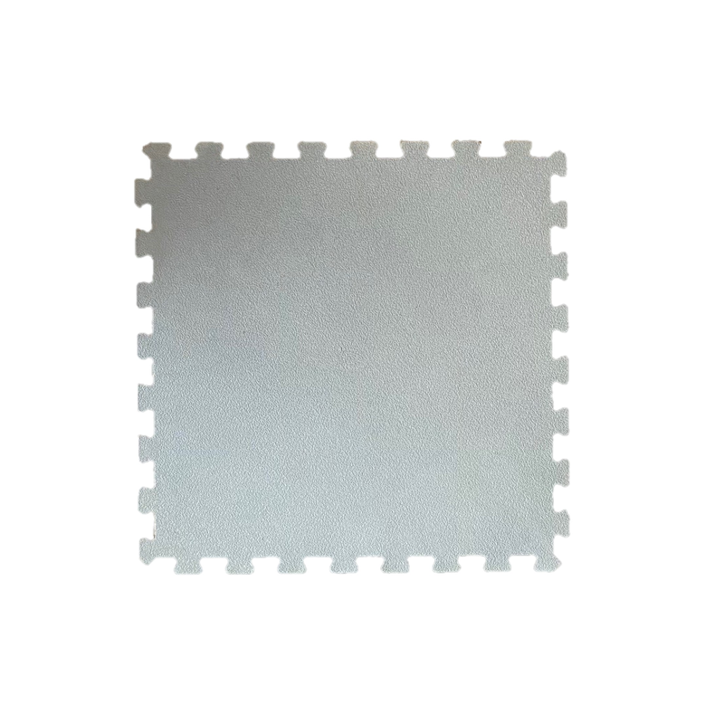 Piso PVC Encaixe 50x50cm Cinza 2ª Esc
