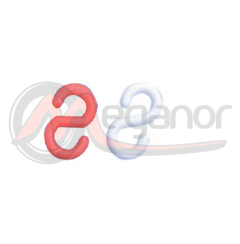 Ganchos P/ Corrente Plastico