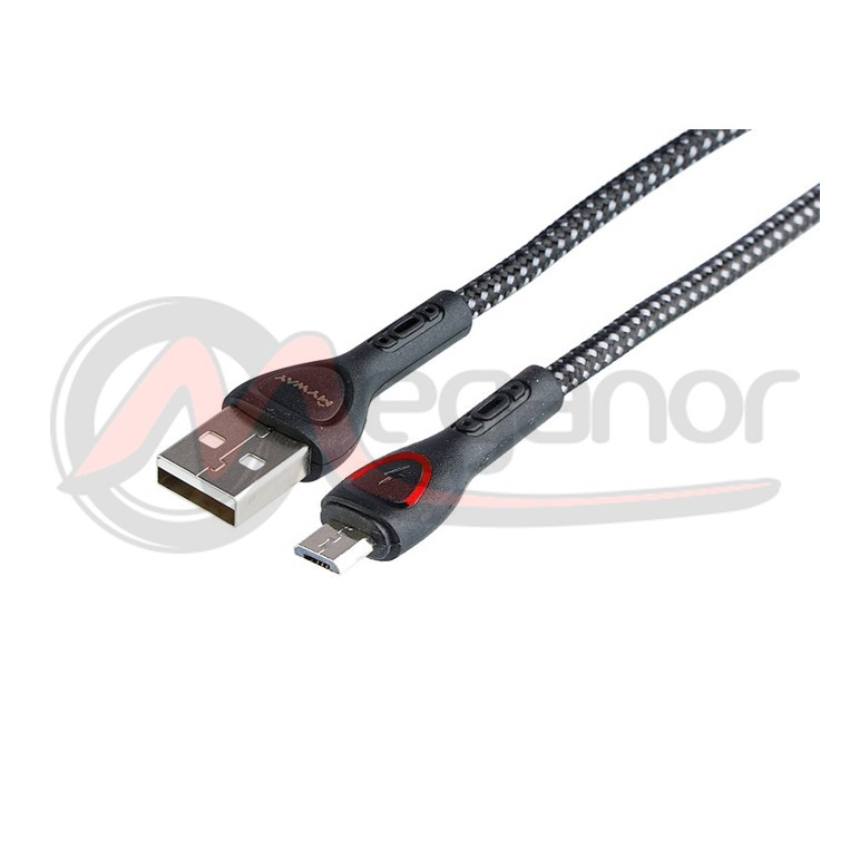Cabo USB 200cm Micro USB