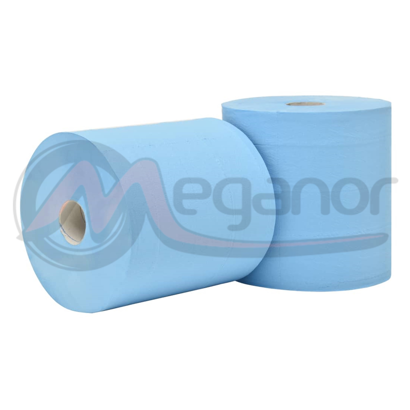450 Papel Limpeza Azul Grande