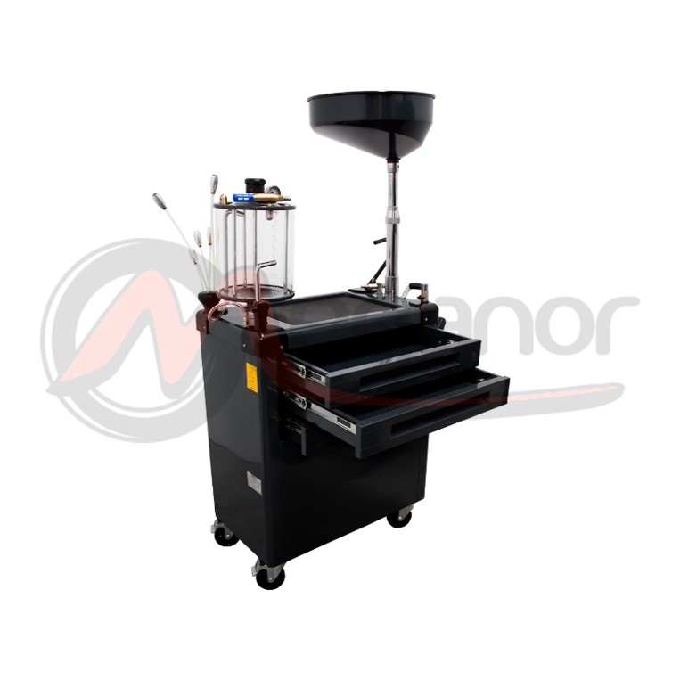 Aspirador Oleo C/ Visor + 3 Gavetas