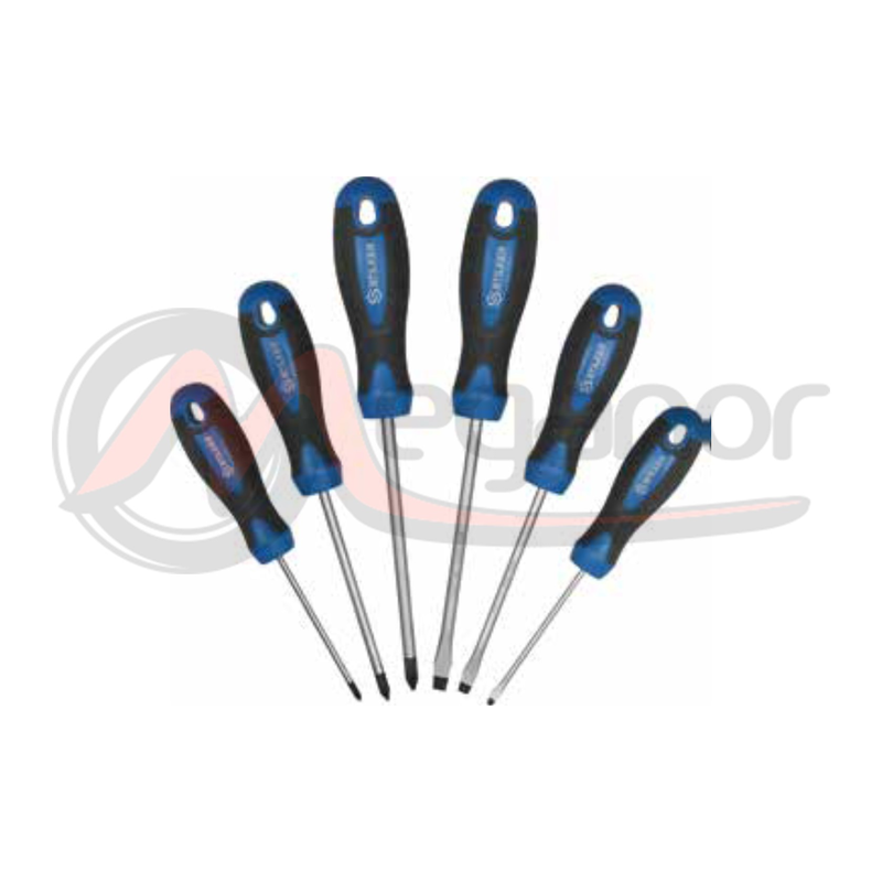Chave Fenda e Phillips 6 Pcs