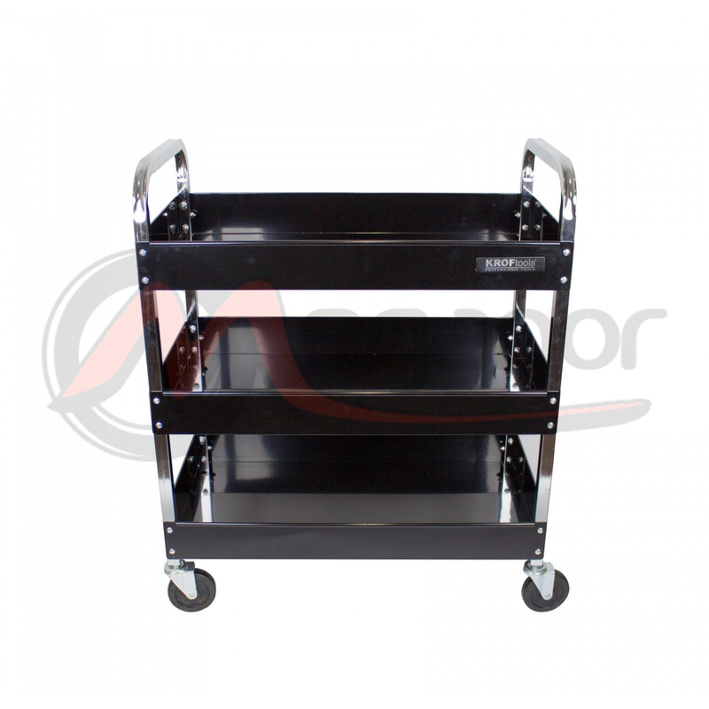 Carro Ferramentas Com 3 Prateleiras