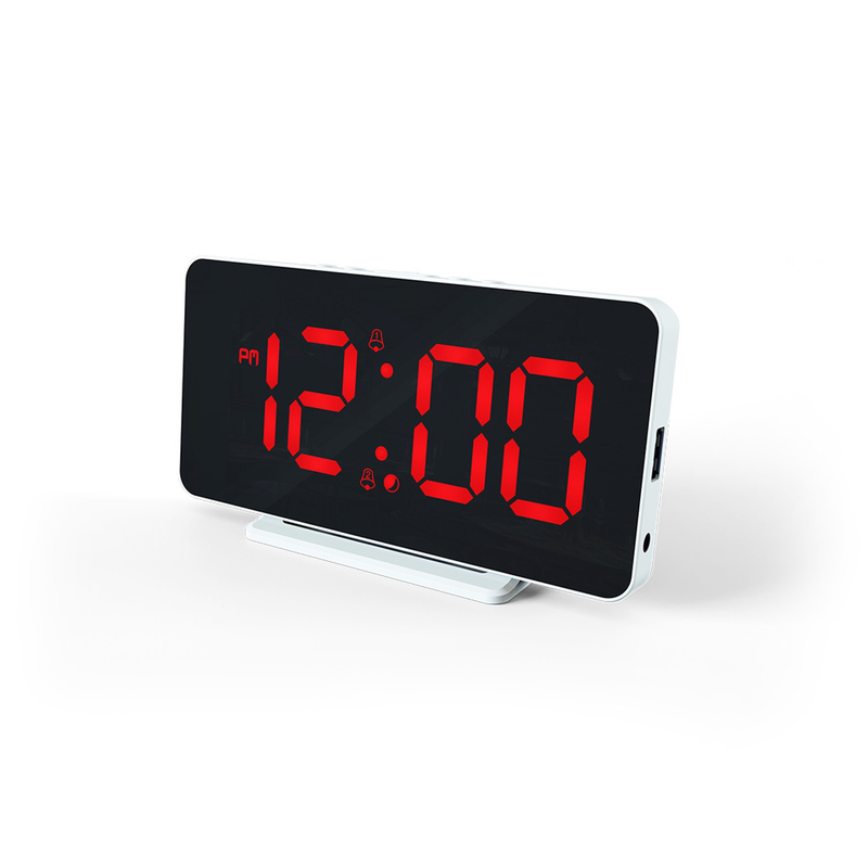 Despertador Slim Visor Vermelho
