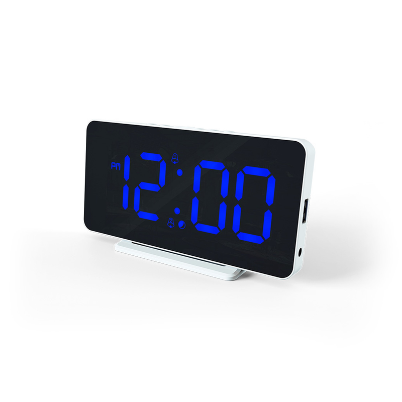 Despertador Slim Visor Azul