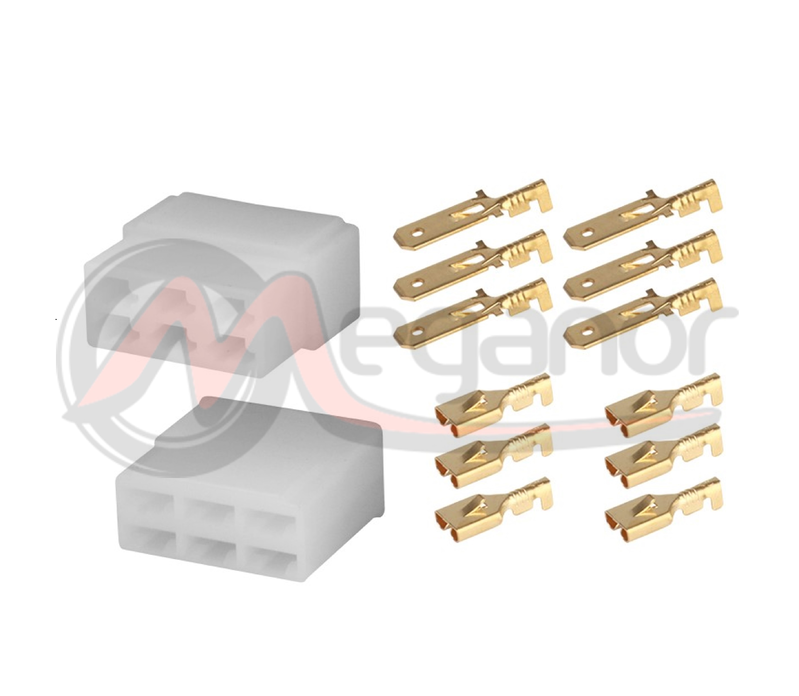 Conector de Seis Vias
