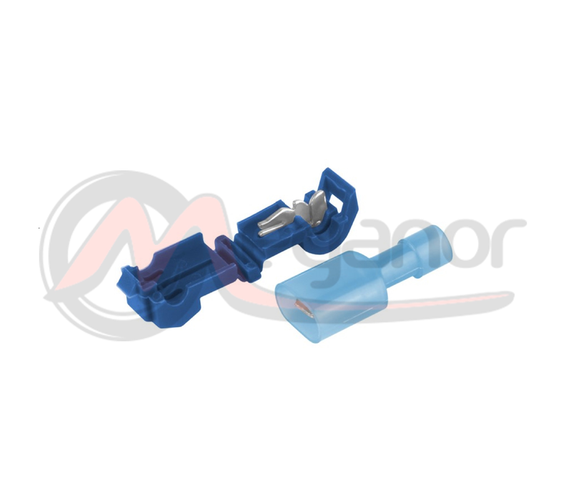 Conectores Rapidos, Azuis, Quad. 2,5-4,0 mm, 16-14 AWG, 15A máx., 5 unid.