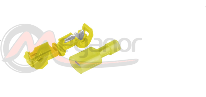 Conectores Rapidos, Amar. quad. 4,0-6,0 mm, 12-10 AWG, 15A máx., 5 unid.