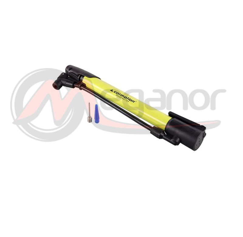 Mini Bomba Manual de 310 mm c/ Mangueira e Suporte p/ Bicicleta, máx. 8 BAR / 120 PSI