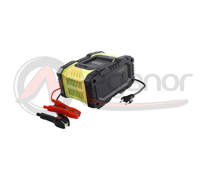 Carregador de bateria digital inteligente 12V 10A 6 - 200 Ah, 24V 5A, 6 - 100 Ah