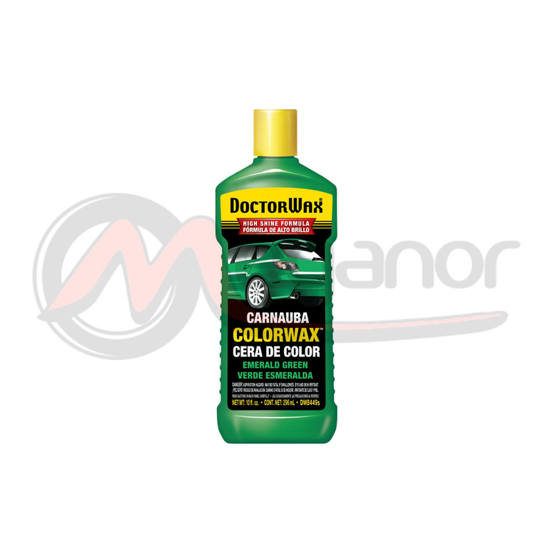 Doctor Wax Carnuba Color Wax Verde 296ml