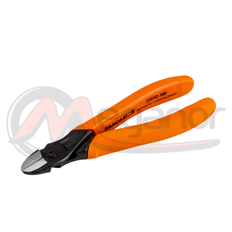 Alicate de corte lateral -Cabo Revestido PVC. Arame de piano e cobre