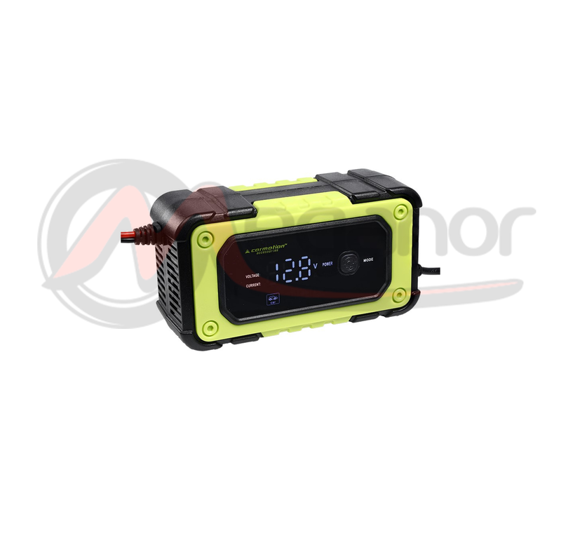 Carregador de bateria digital inteligente 12V 6A, 4-120 Ah