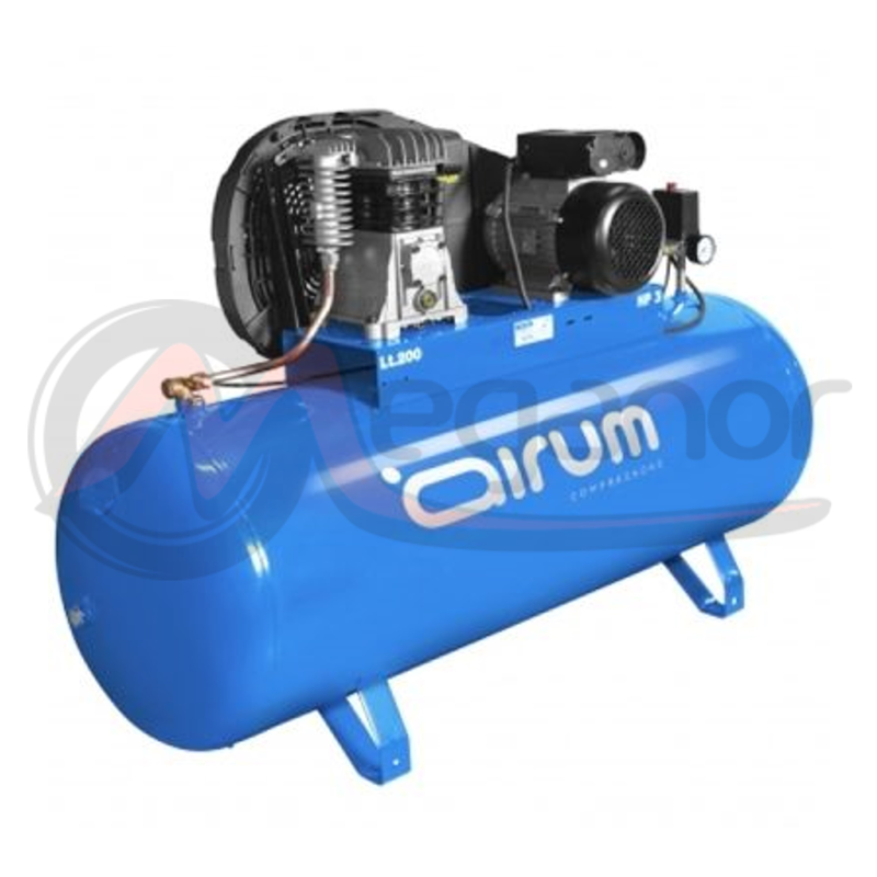 Compressor 3 Hp 400V 200 Lts 9 Bar Trif.