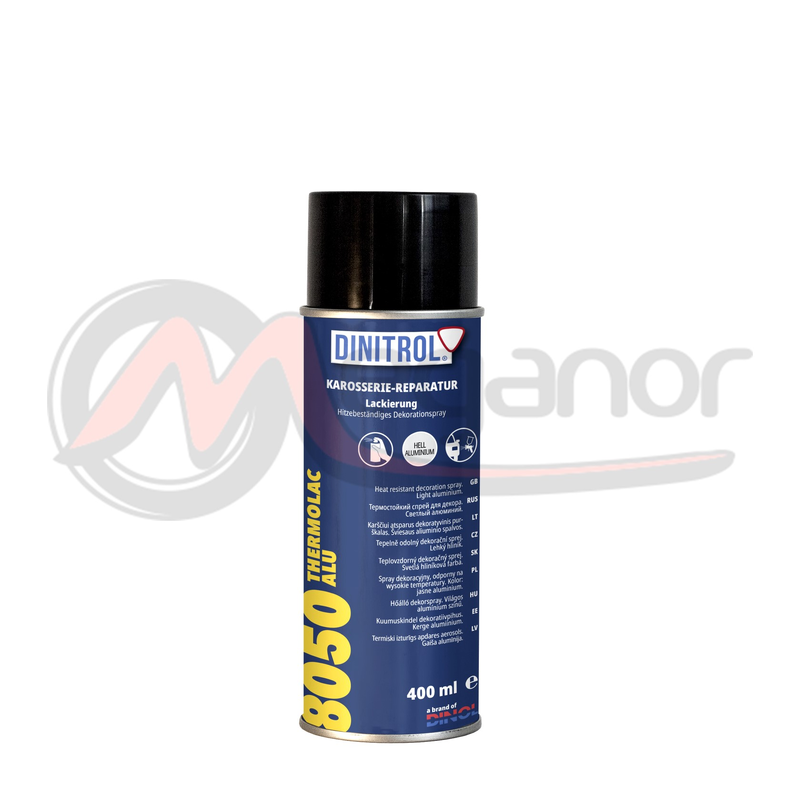 Dinitrol 8050 Aluminio Resistente 800ºC Sp 400 ml